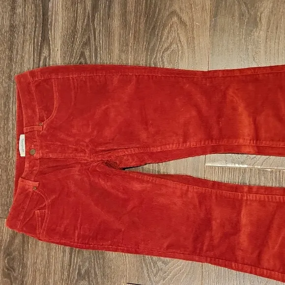❤ NWOT! SUNDANCE NICOLE CORDUROY FLARE JEANS / PANTS, 8 (29)