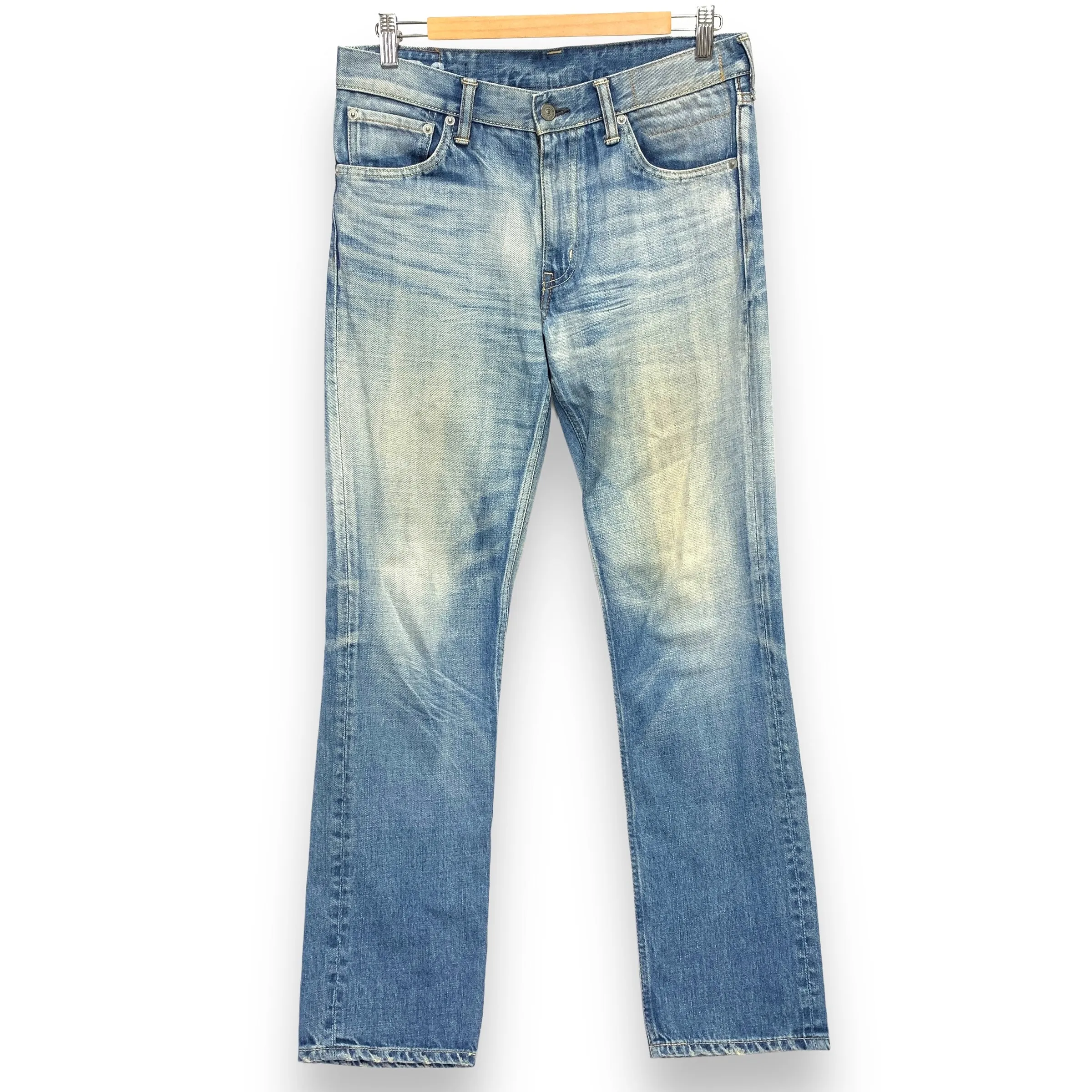 [32W 30L] Visvim 12AW SOCIAL SCULPTURE 03 DAMAGED-6 Denim Jeans