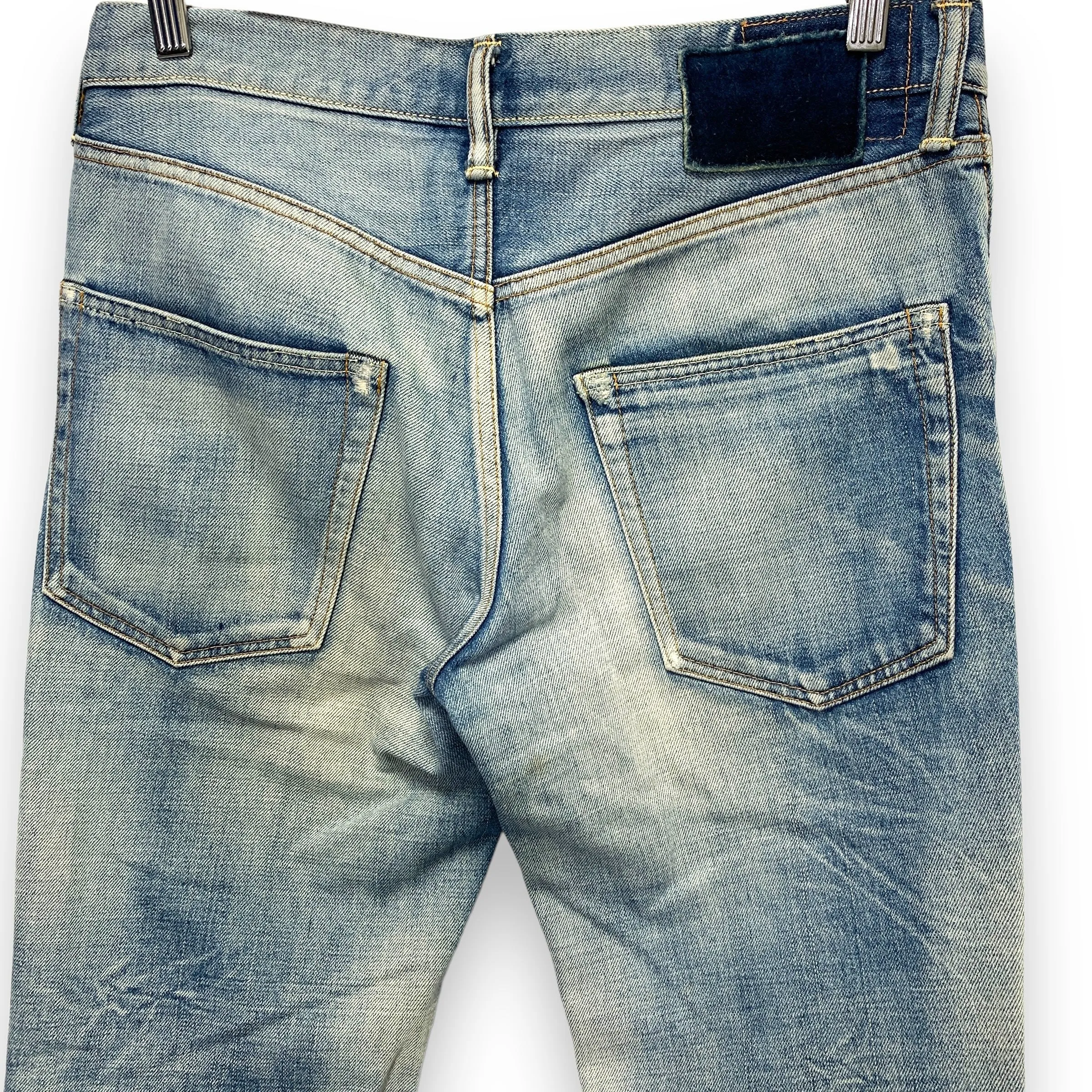 [32W 30L] Visvim 12AW SOCIAL SCULPTURE 03 DAMAGED-6 Denim Jeans