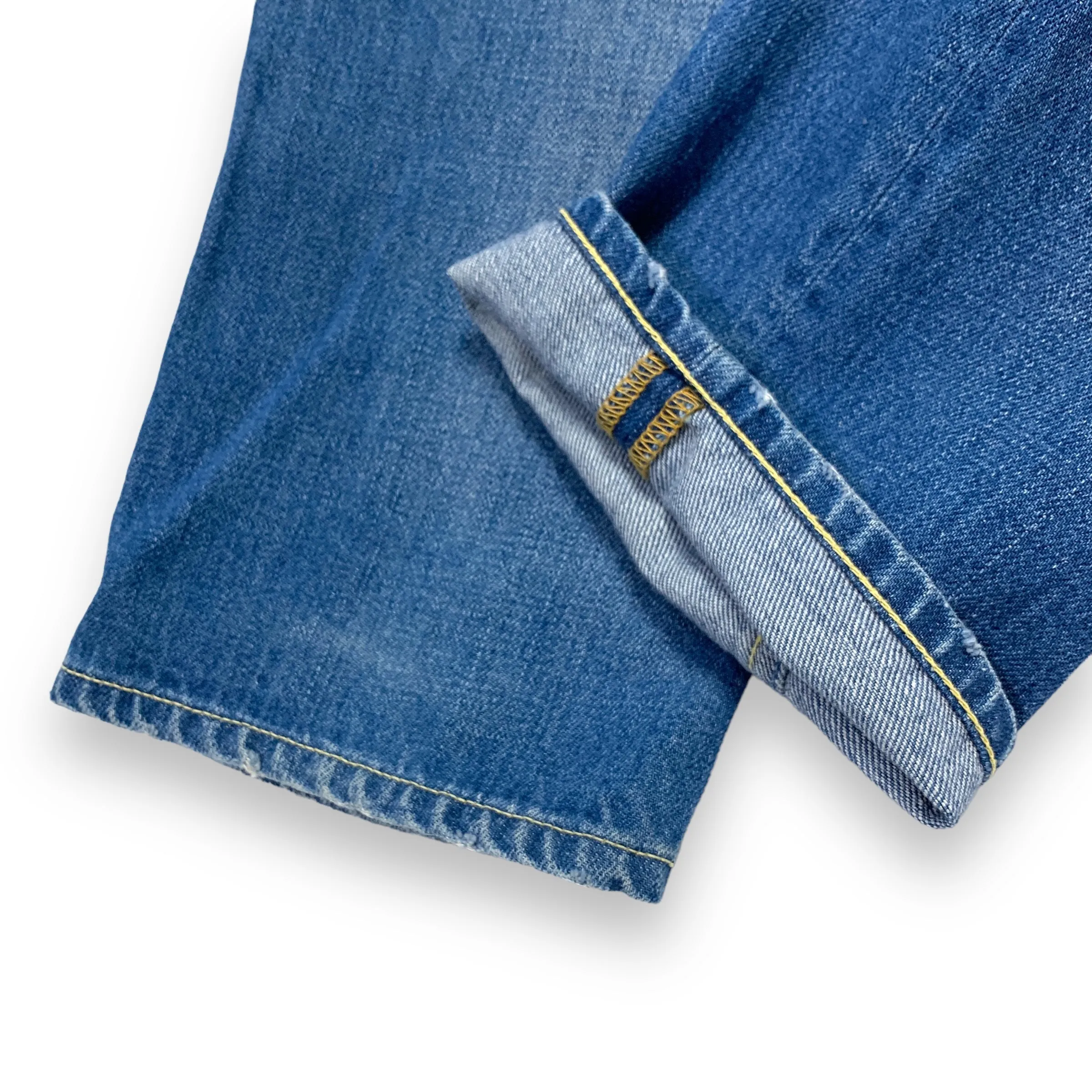 [32W 30L] Visvim 14AW SOCIAL SCULPTURE 09 DAMAGED-5 Denim Jeans