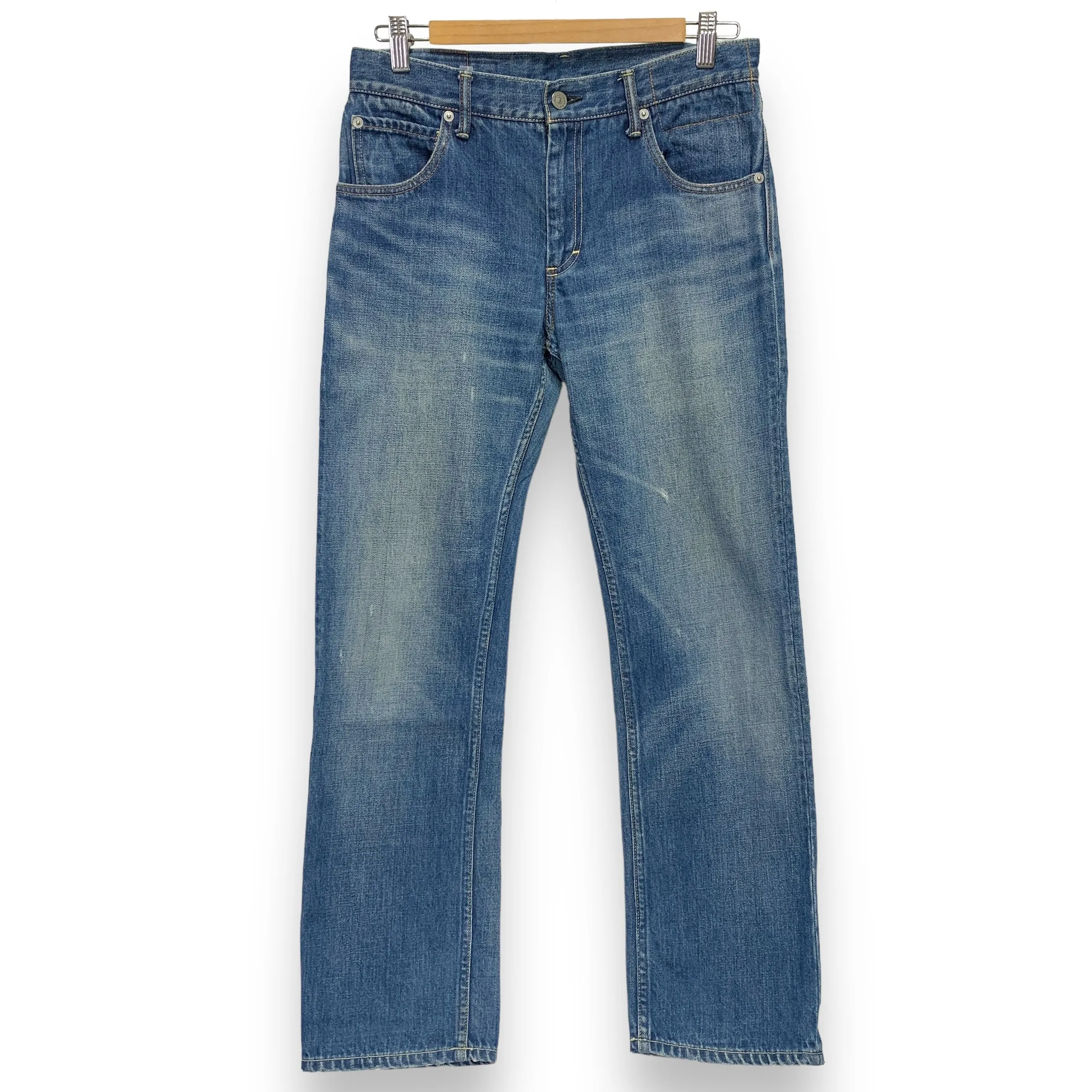 [32W 30L] Visvim 14AW SOCIAL SCULPTURE 09 DAMAGED-5 Denim Jeans
