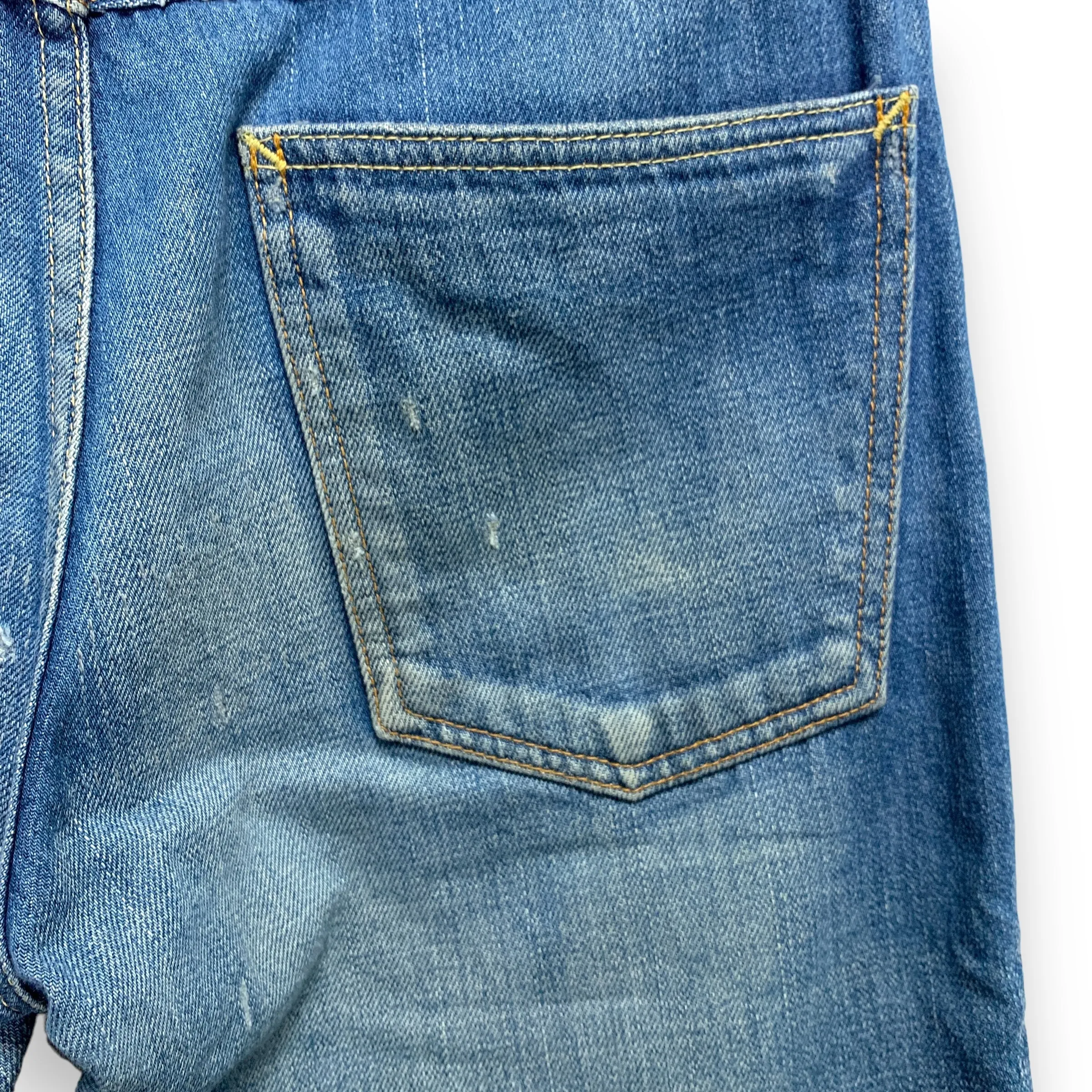 [32W 30L] Visvim 14AW SOCIAL SCULPTURE 09 DAMAGED-5 Denim Jeans