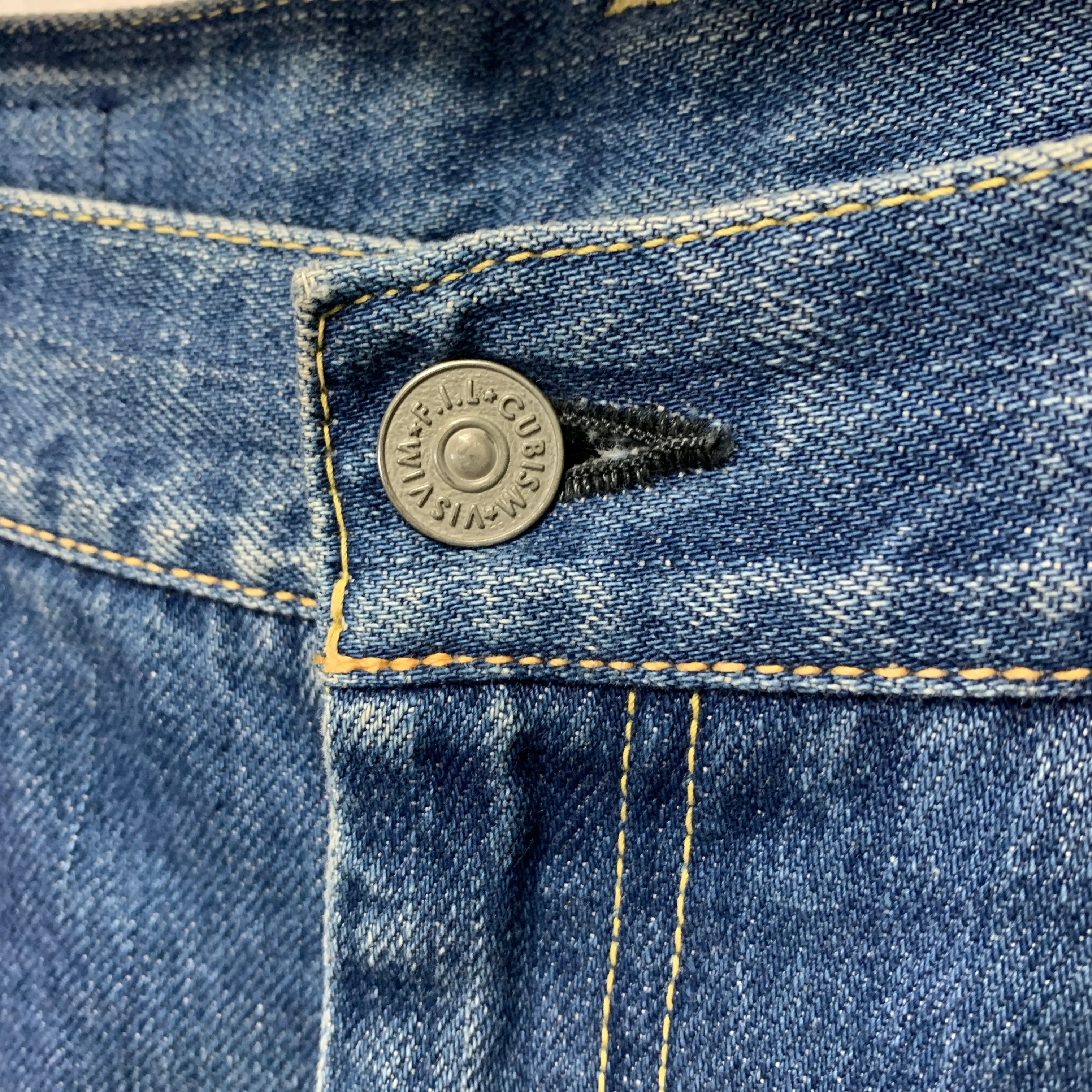 [32W 30L] Visvim 14AW SOCIAL SCULPTURE 09 DAMAGED-5 Denim Jeans