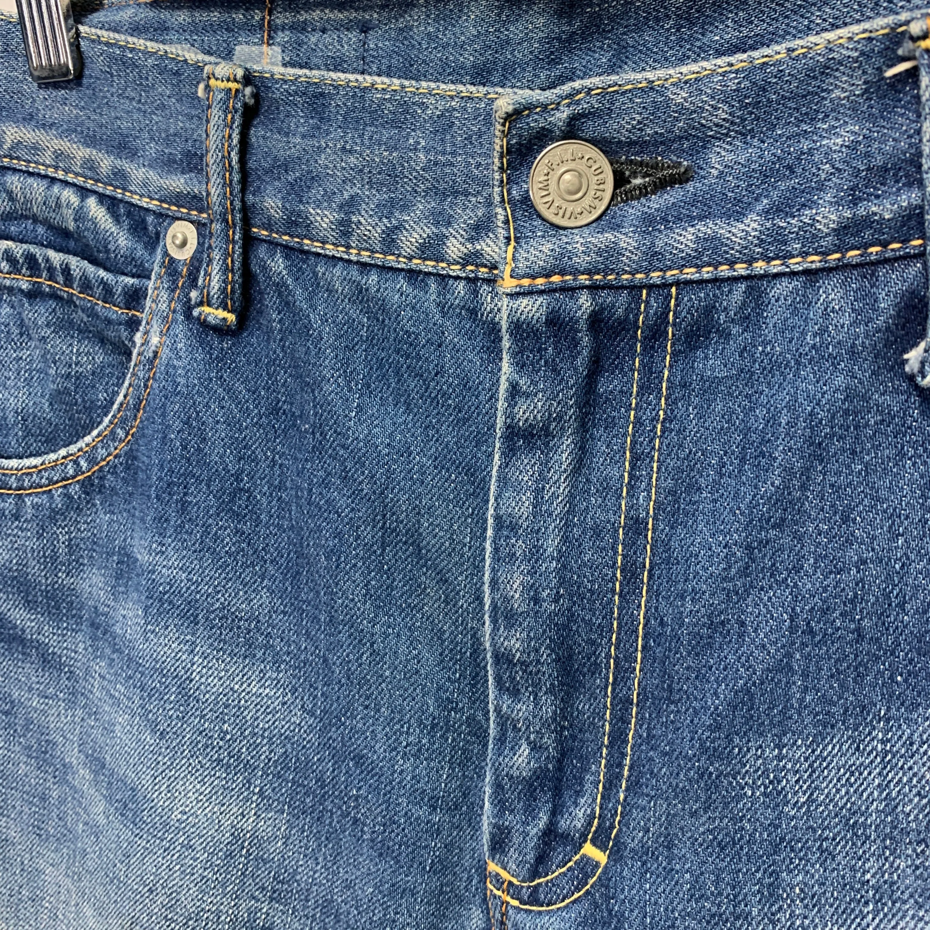 [32W 30L] Visvim 14AW SOCIAL SCULPTURE 09 DAMAGED-5 Denim Jeans