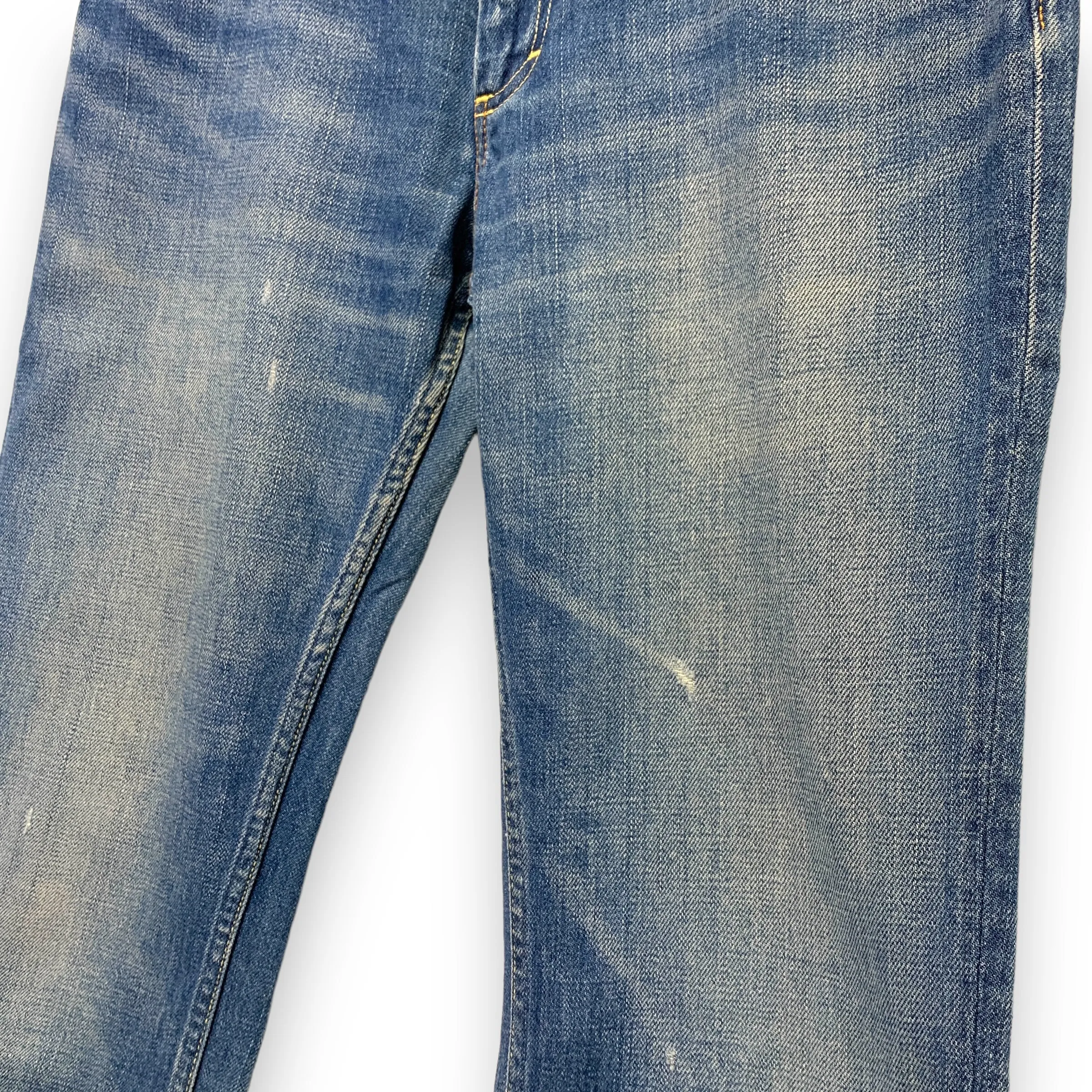[32W 30L] Visvim 14AW SOCIAL SCULPTURE 09 DAMAGED-5 Denim Jeans