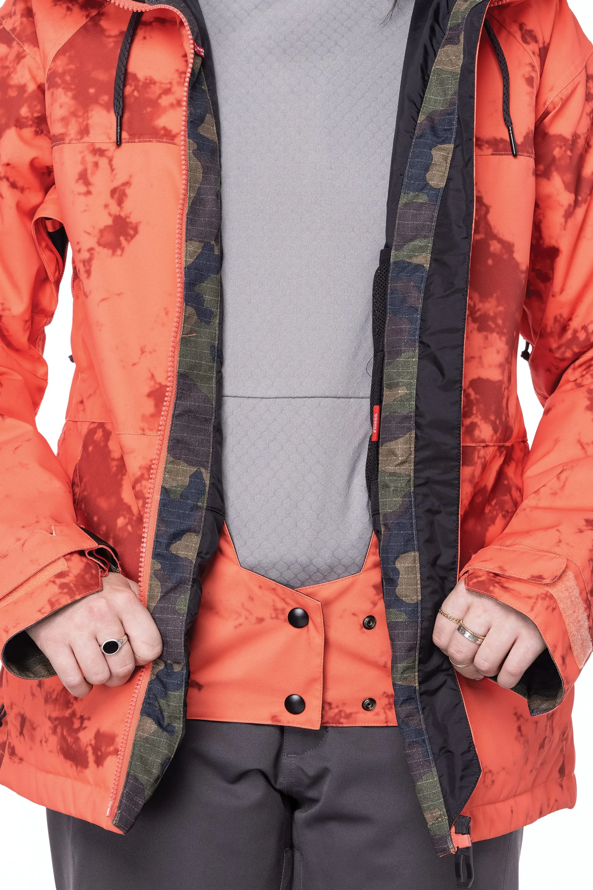 686 Athena Insulated Jacket Womens Hot Dazed Coral