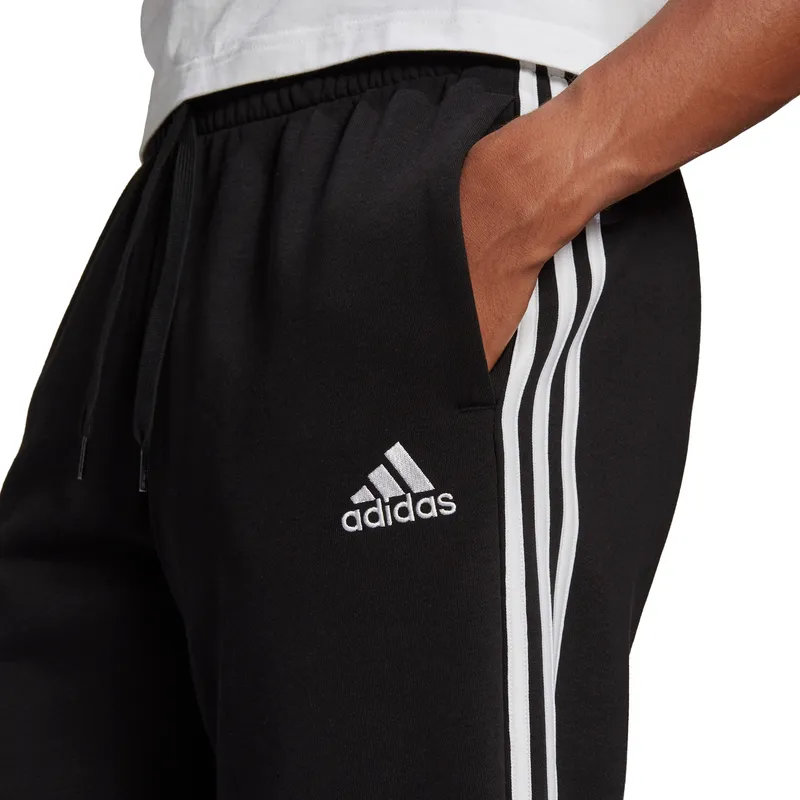 Adidas Mens Essentials Fleece 3-Stripe Pants