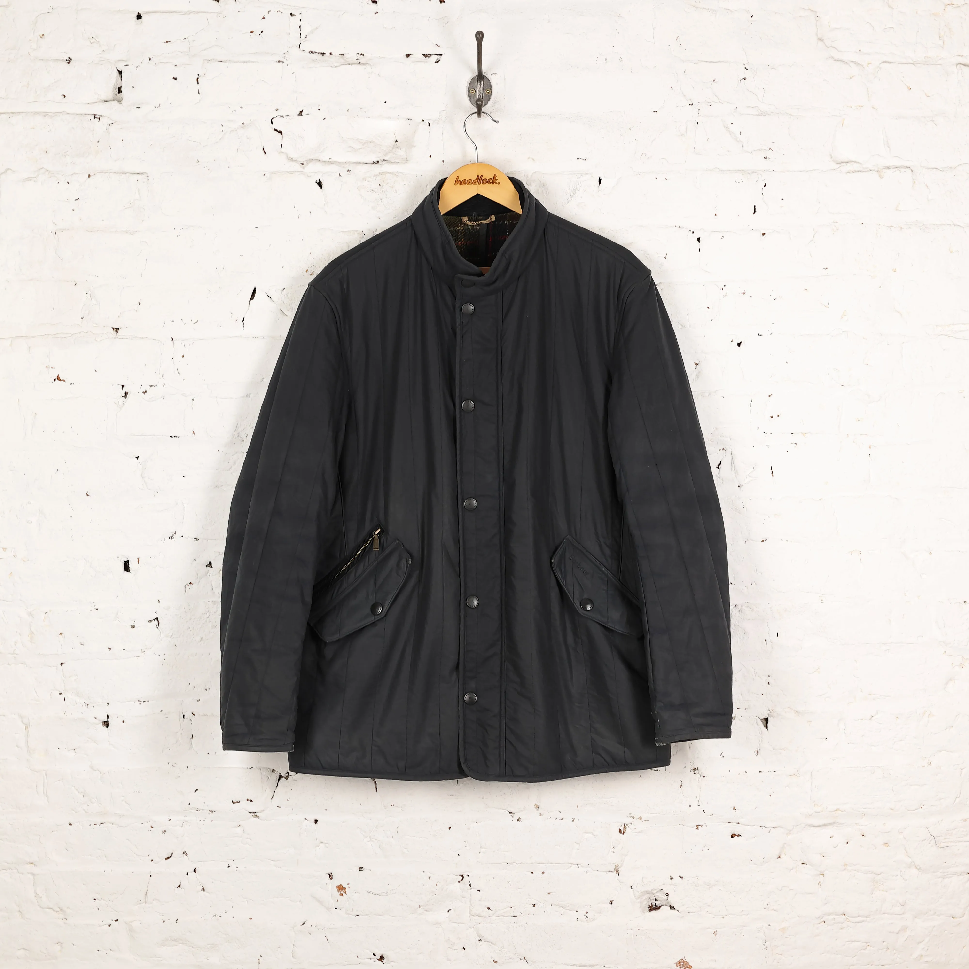 Barbour Edderton Jacket - Blue - L