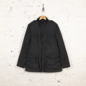 Barbour Wax Dock Jacket - Blue - L