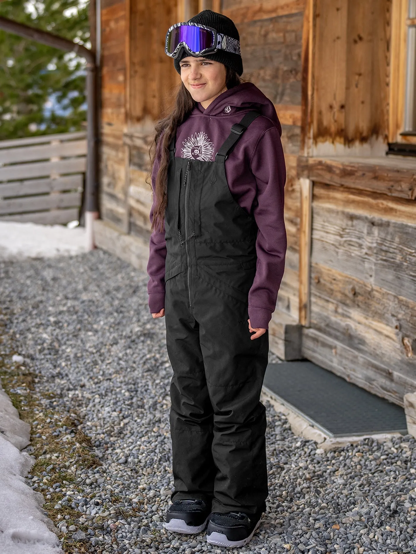 Barkley Insulated Bib Overall - BLACK - (KIDS)