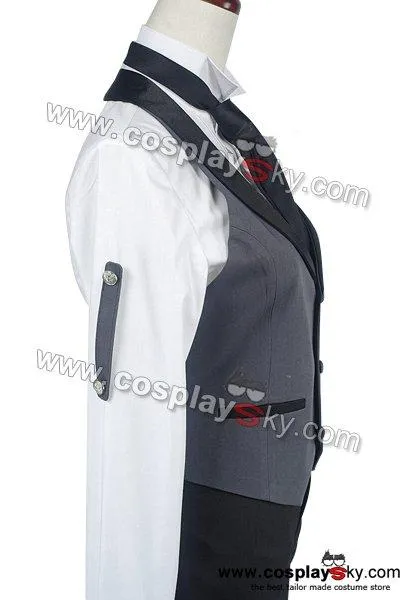 Black Butler Kuroshitsuji Sebastian Cosplay Costume