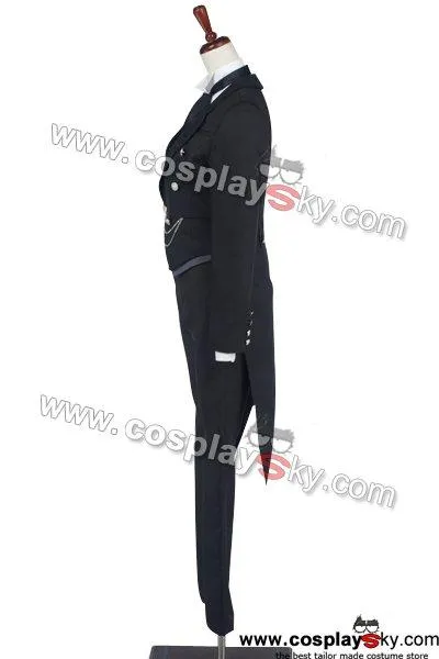 Black Butler Kuroshitsuji Sebastian Cosplay Costume
