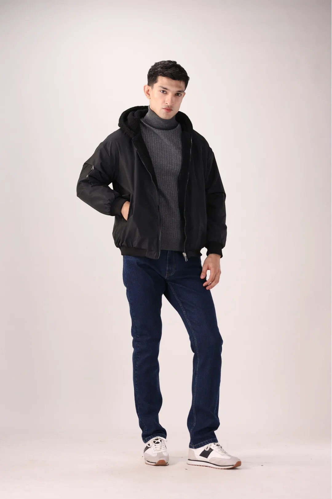 Black Double Sided jacket