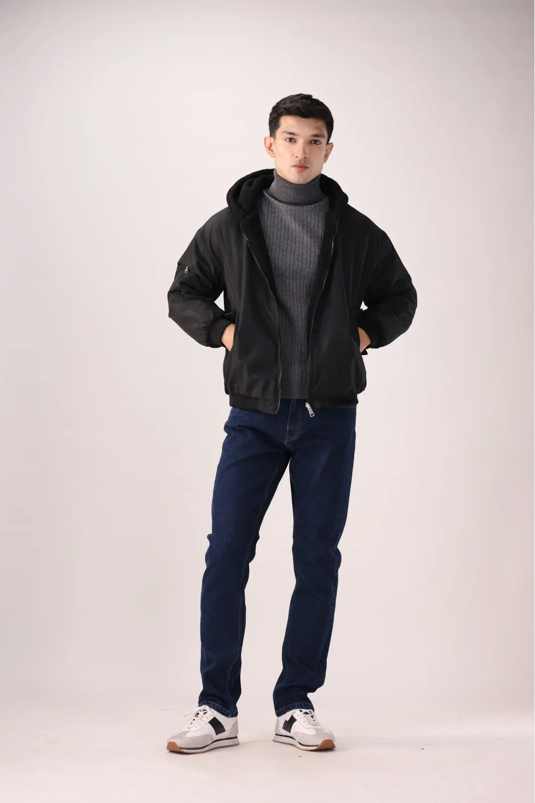 Black Double Sided jacket