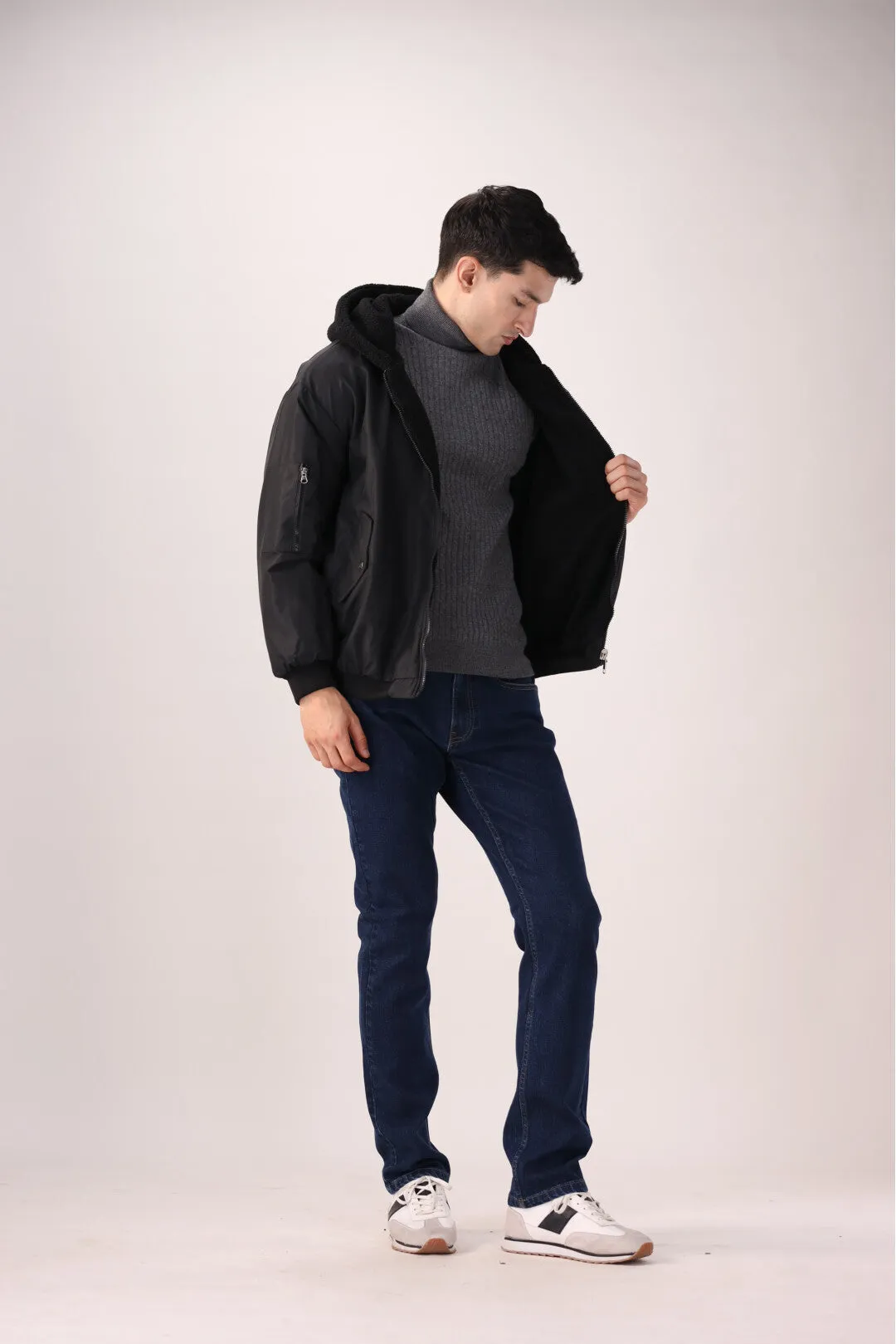 Black Double Sided jacket