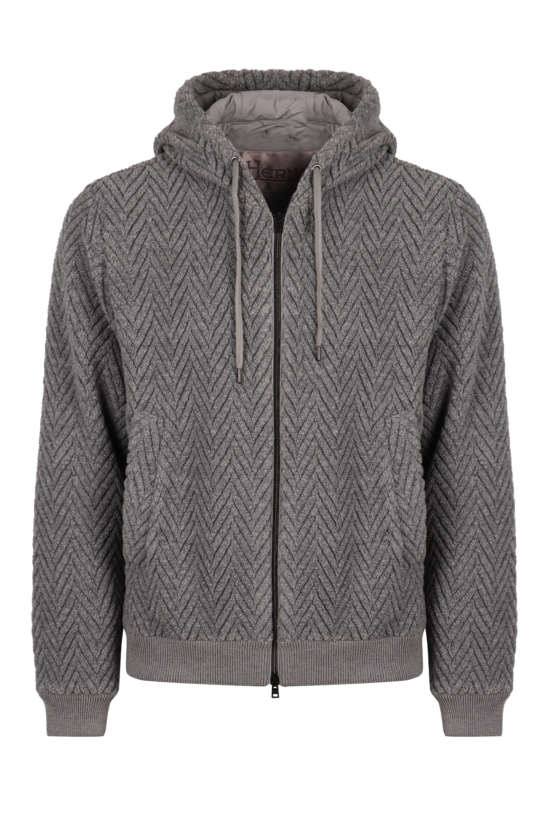 Bomber jacket in technical fabric