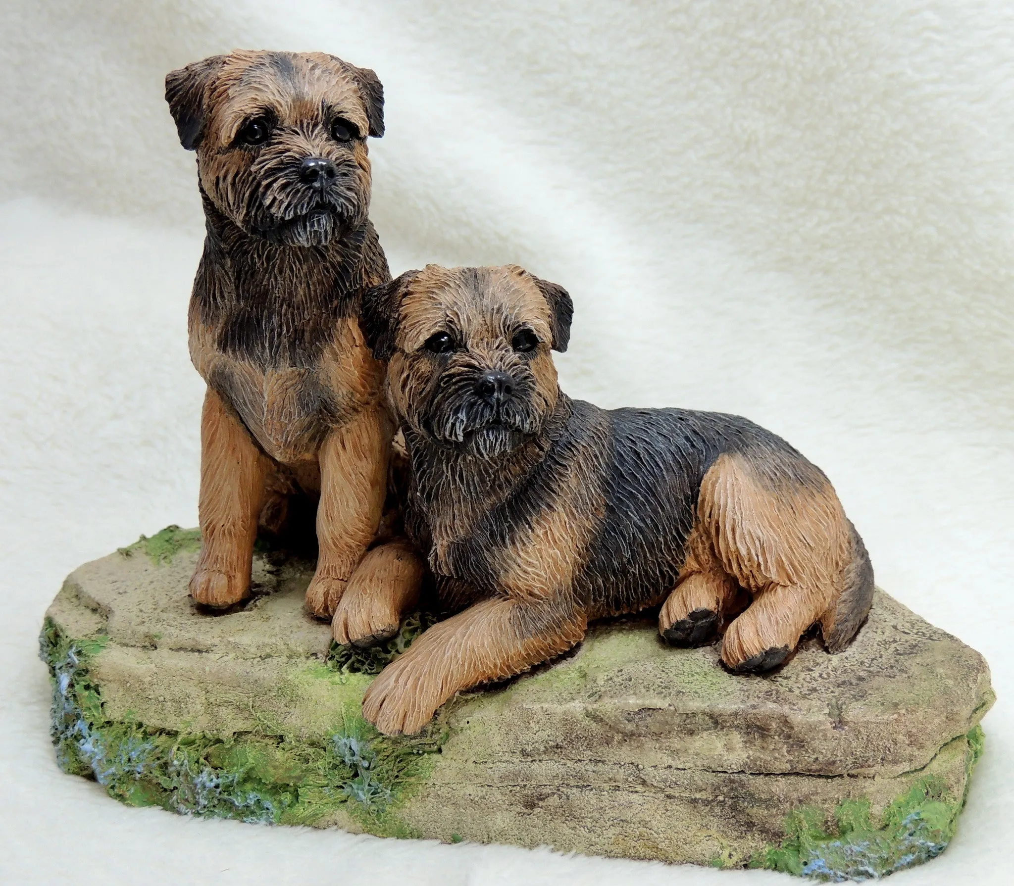 Border Terrier Sculpture , Limited Edition