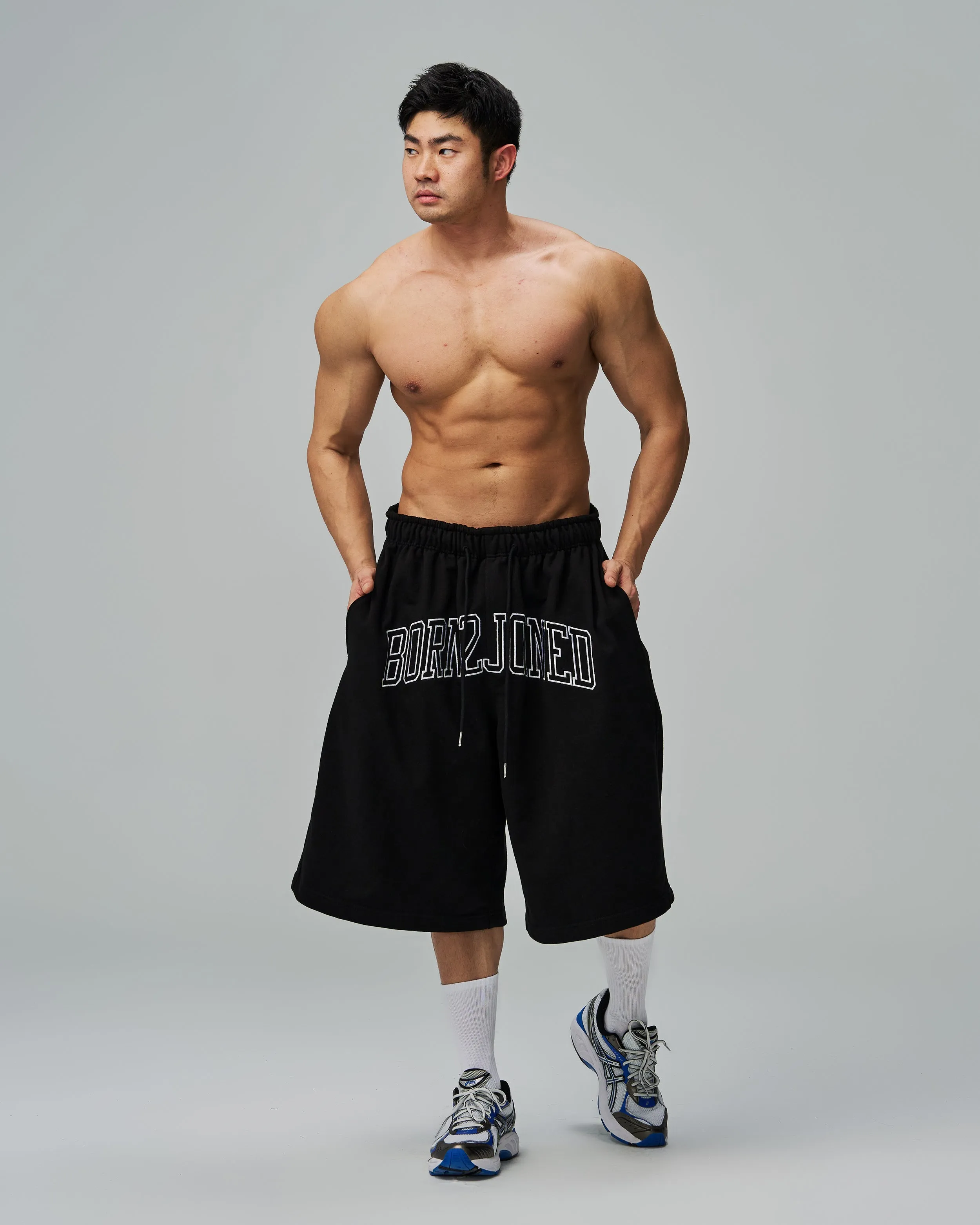 BORN2JOINED ARCH HALF PANTS