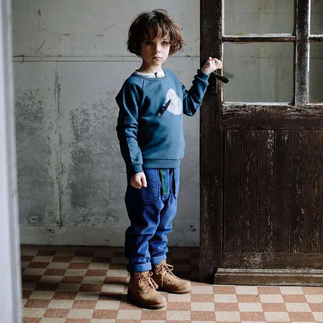Boys & Girls Cobalt Corduroy Trousers