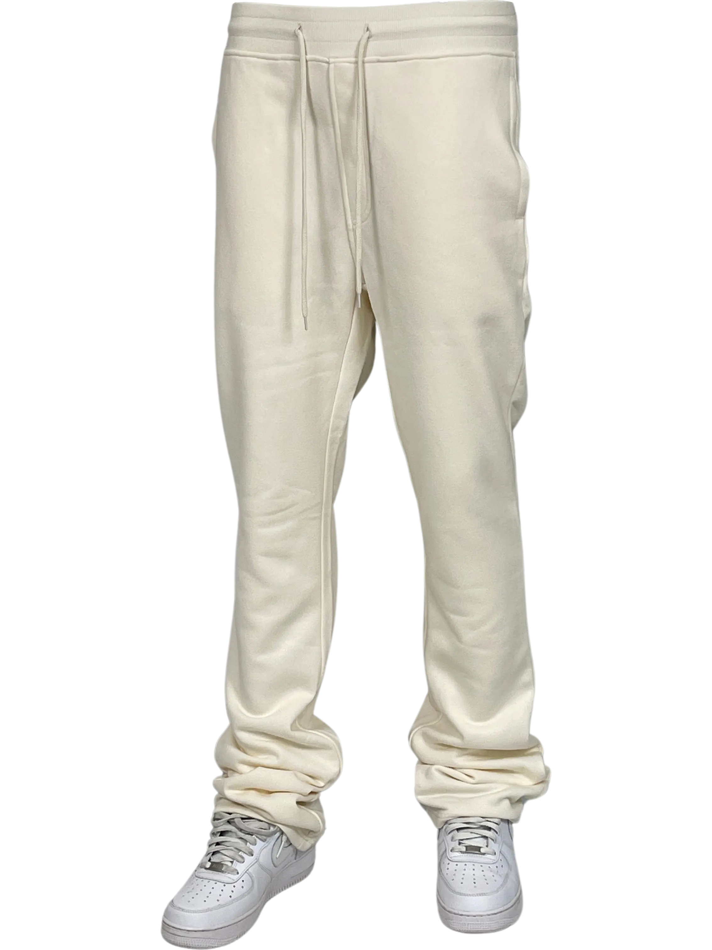 BT-BTF24007-Solid Stack Fleece Pants