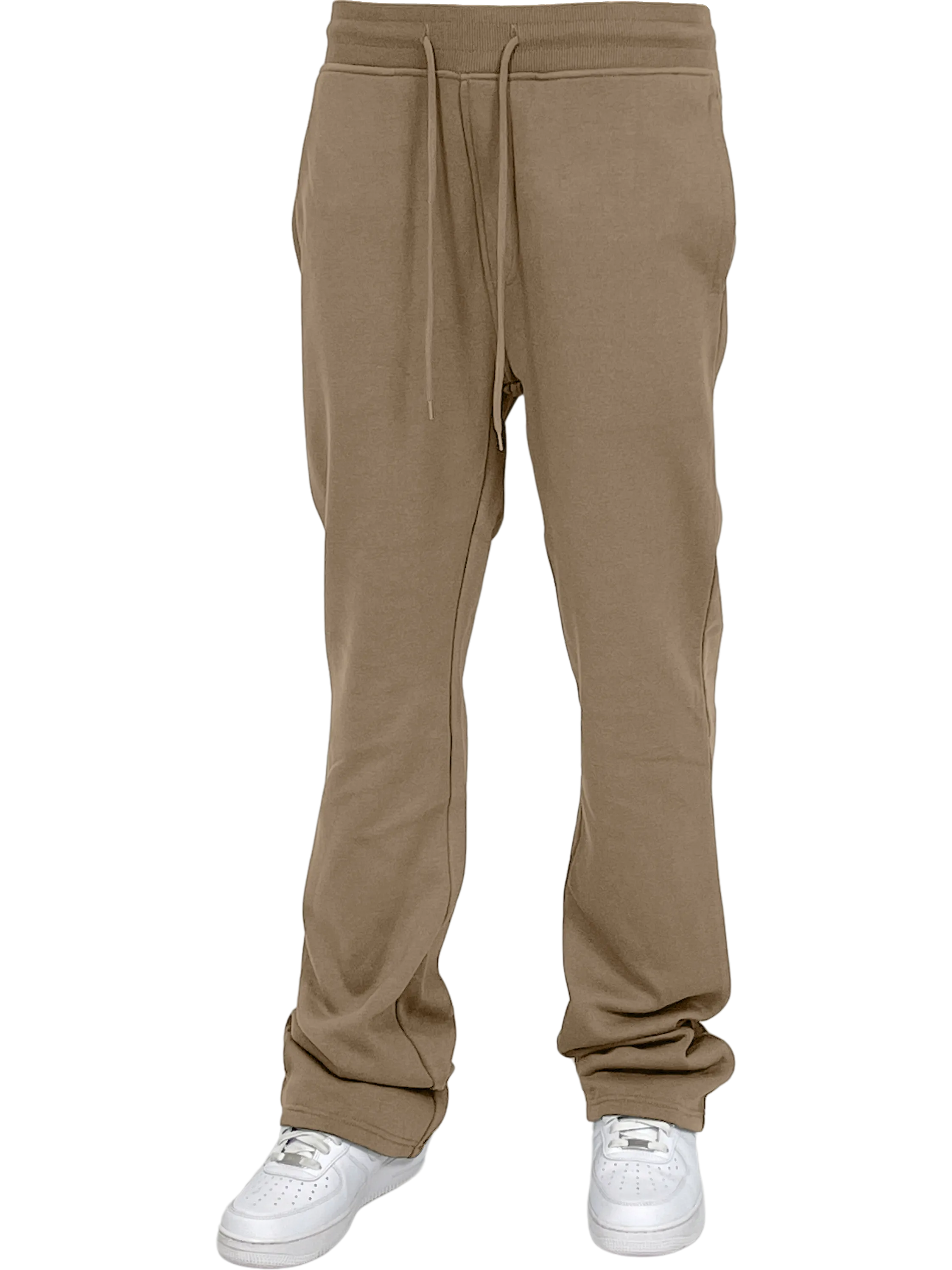 BT-BTF24007-Solid Stack Fleece Pants