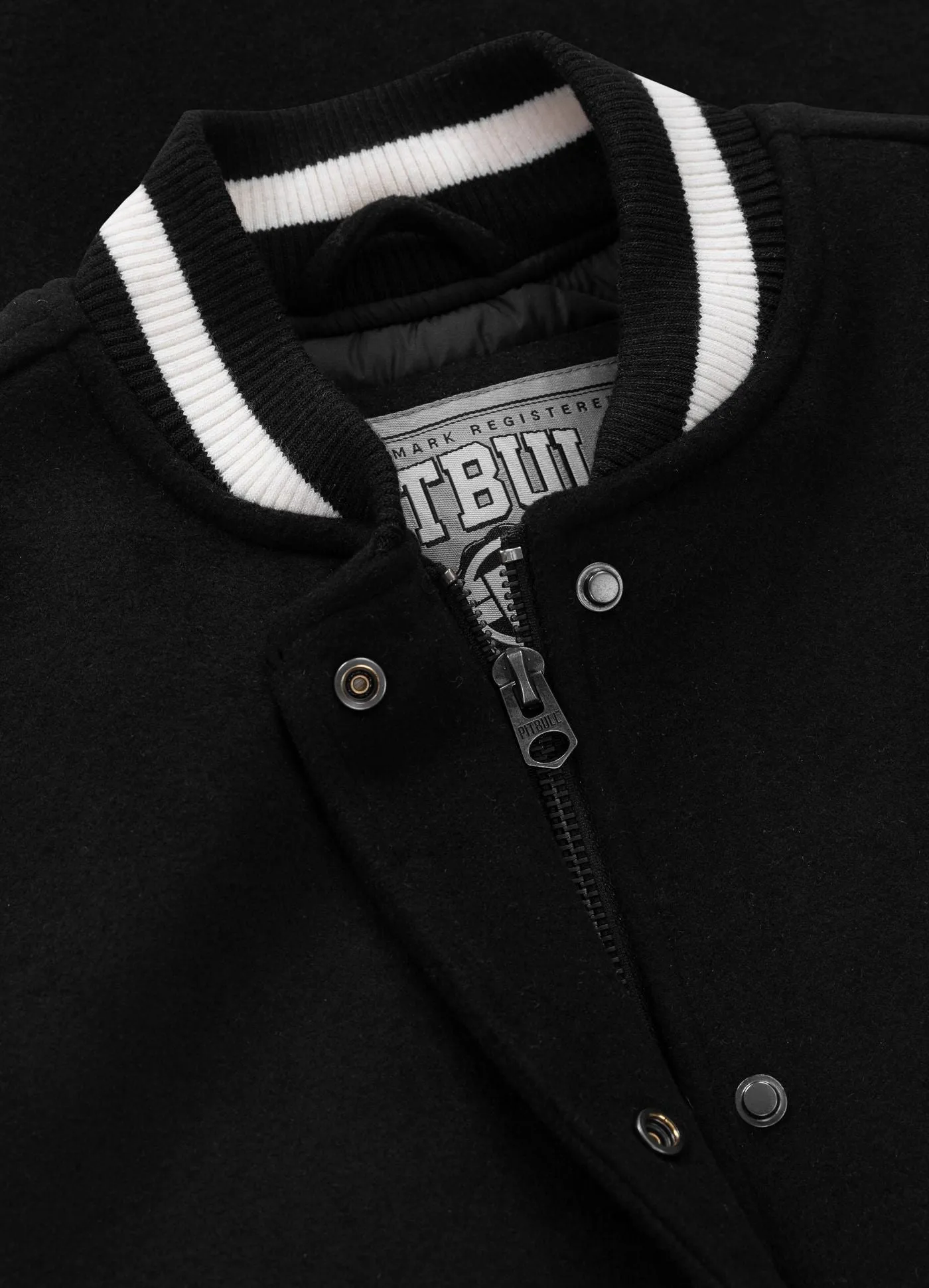 Buena Varsity Jacket - Black