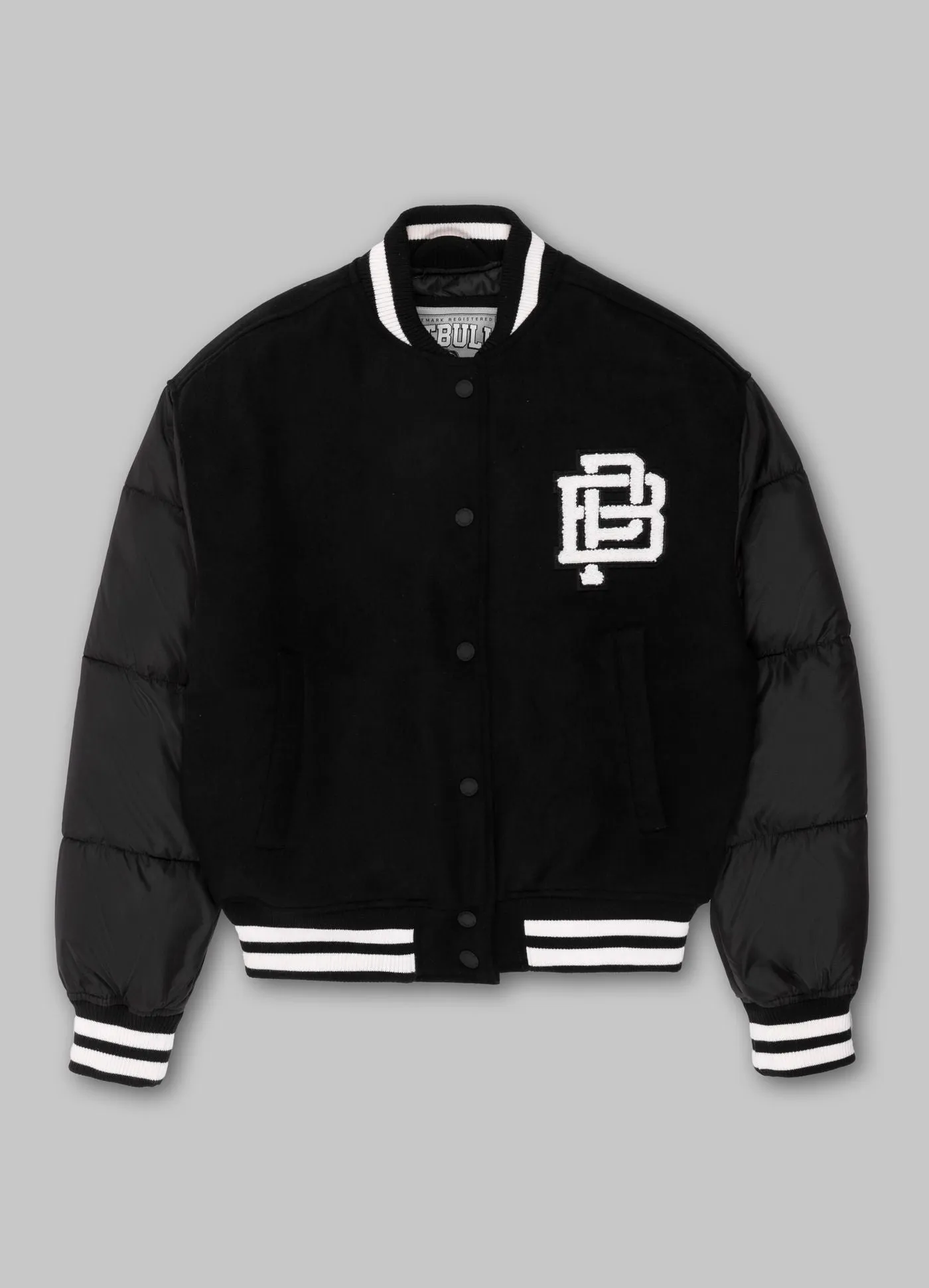 Buena Varsity Jacket - Black