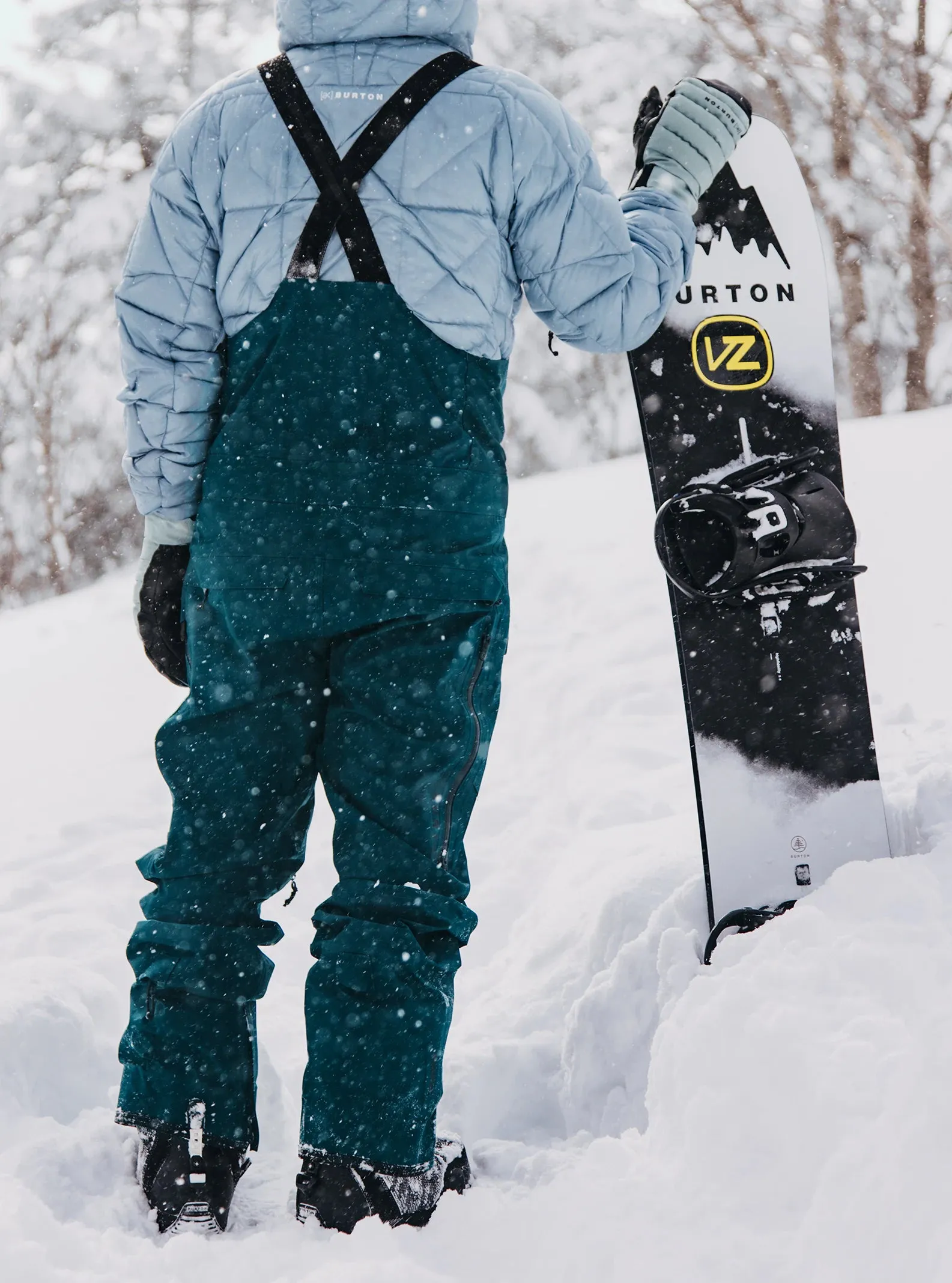 Burton [ak] Freebird GORE-TEX Stretch Bib Pants Mens 2025 Deep Emerald