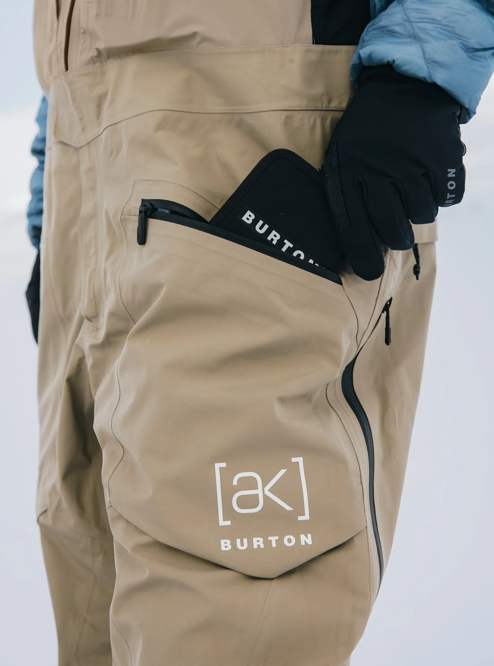 Burton [ak] Freebird GORE-TEX Stretch Bib Pants Mens 2025 Summit Taupe