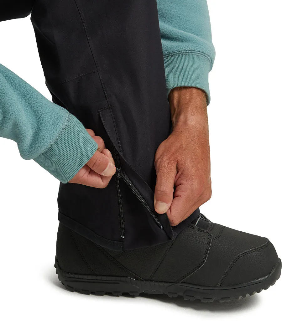 Burton Men's Reserve Gore-Tex 2L Bib Pants True Black 2024