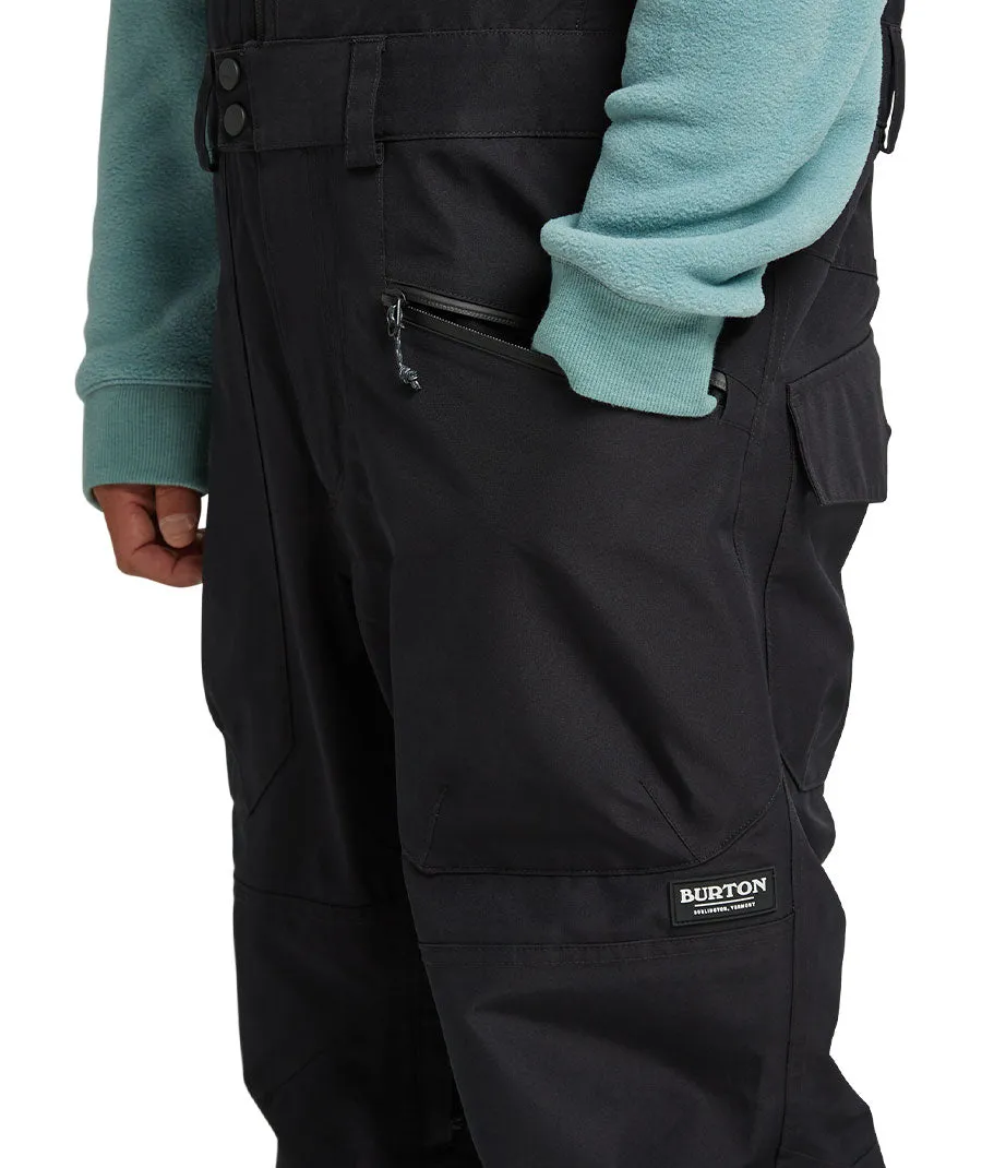 Burton Men's Reserve Gore-Tex 2L Bib Pants True Black 2024