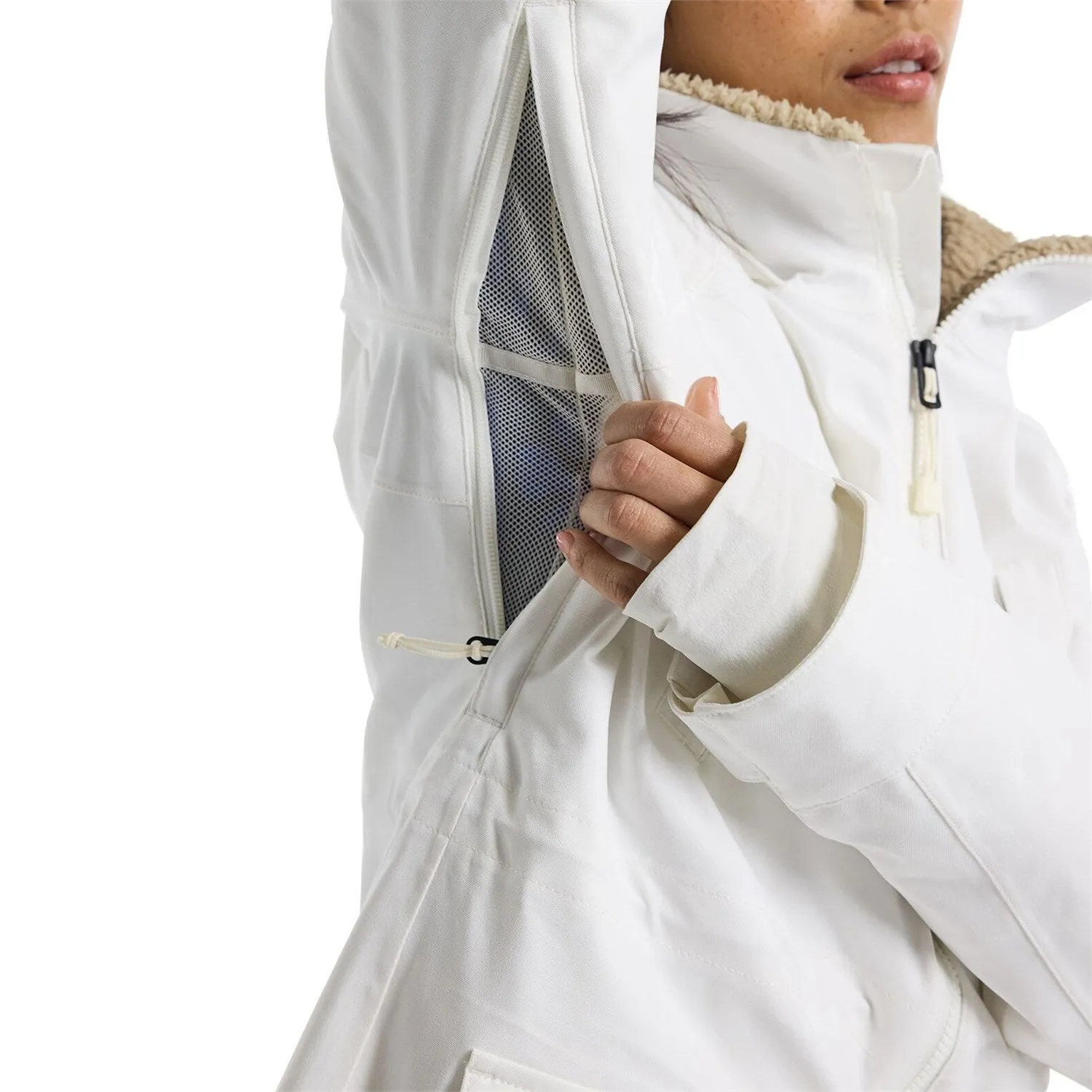 Burton Prowess Womens Jacket Stout White