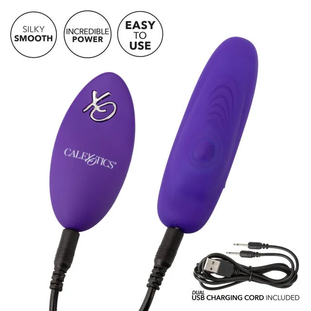 CaleXOtics Lock-N-Play REMOTE PULSAT`ING PANTY TEASER Purple