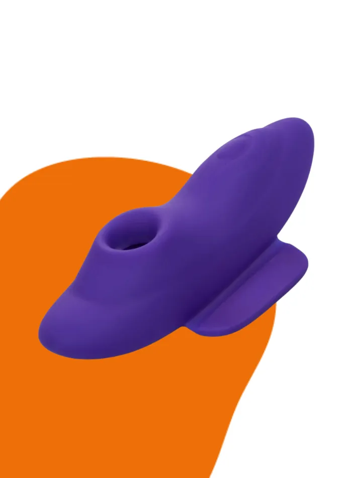 CaleXOtics Lock-N-Play REMOTE SUCTION PANTY TEASER Purple