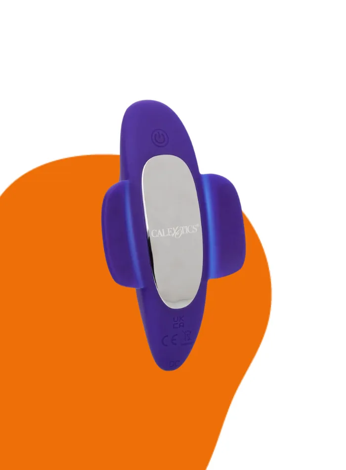 CaleXOtics Lock-N-Play REMOTE SUCTION PANTY TEASER Purple