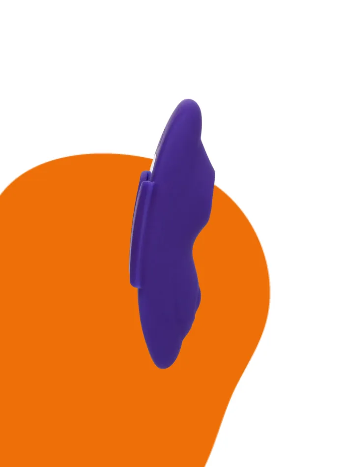 CaleXOtics Lock-N-Play REMOTE SUCTION PANTY TEASER Purple