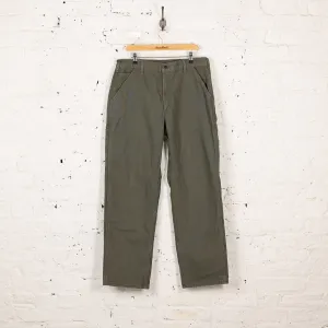 Carhartt Lined Original Dungaree Fit Pants - Green - XL