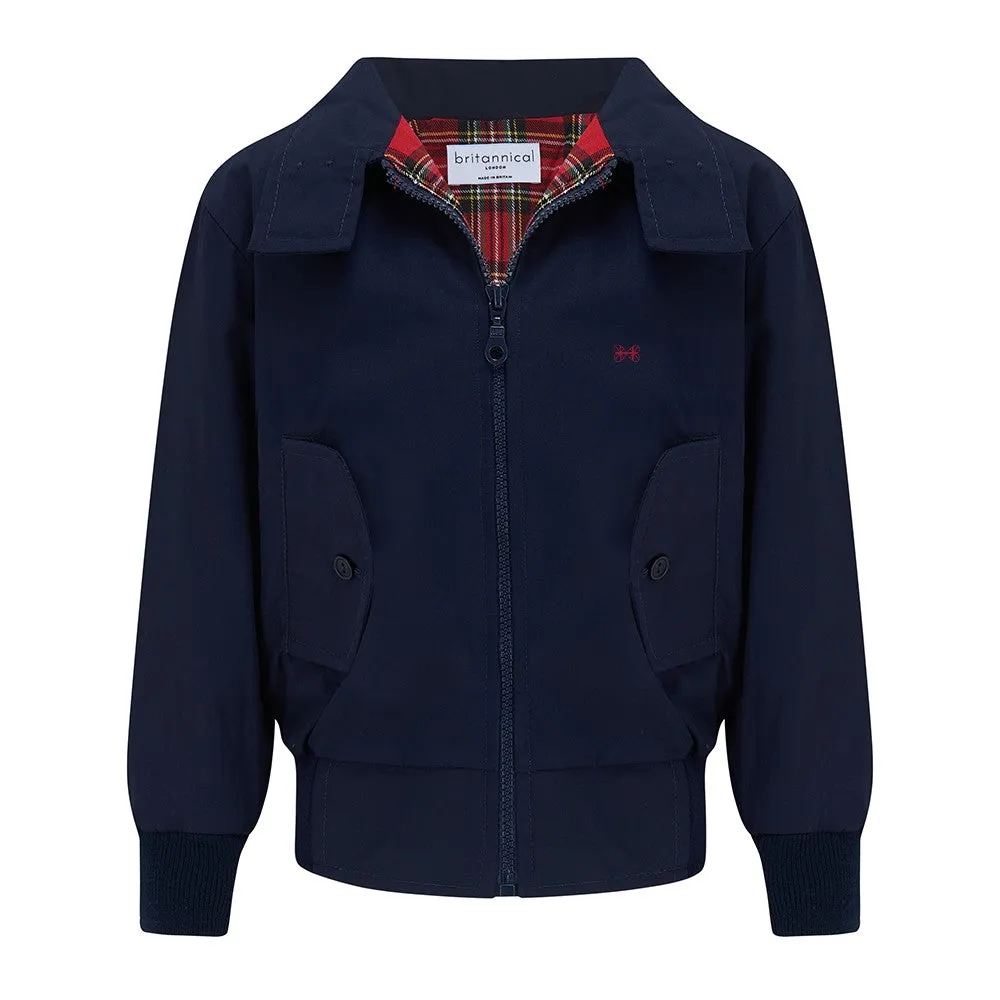 Carnaby Boys Bomber Jacket - Navy