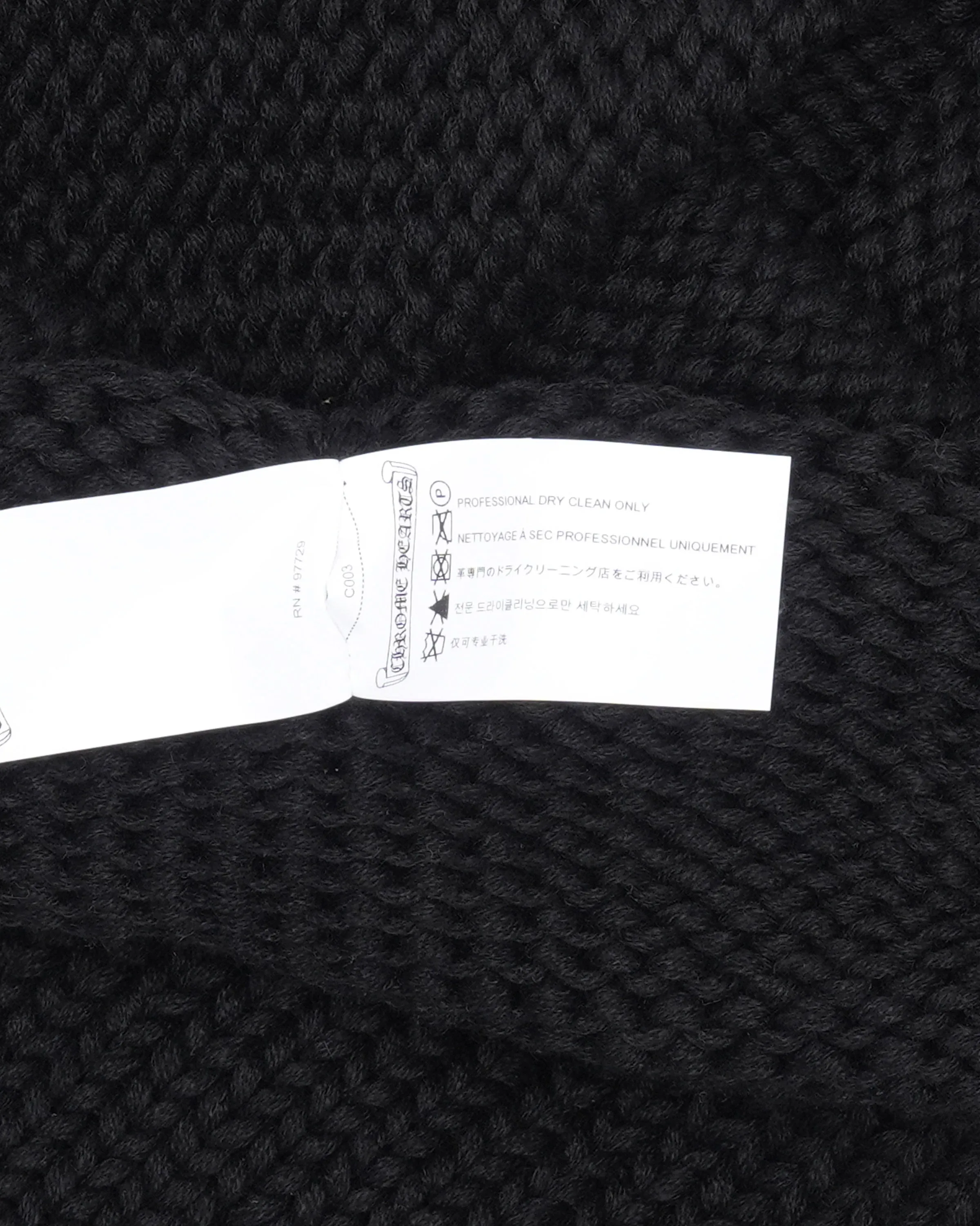 Cashmere Cross Patch Rollneck Sweater