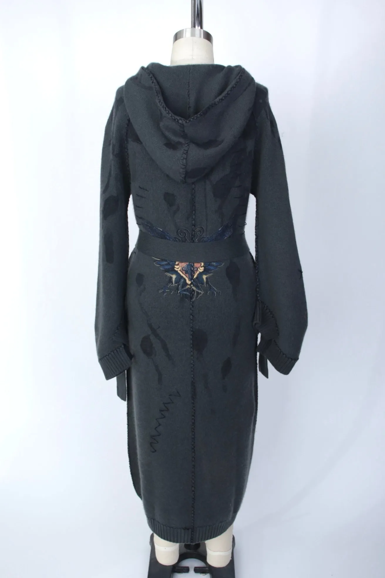 Cashmere Hooded Duster Cardigan