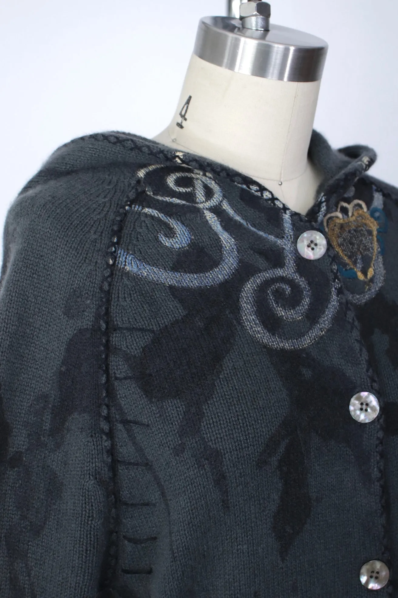 Cashmere Hooded Duster Cardigan