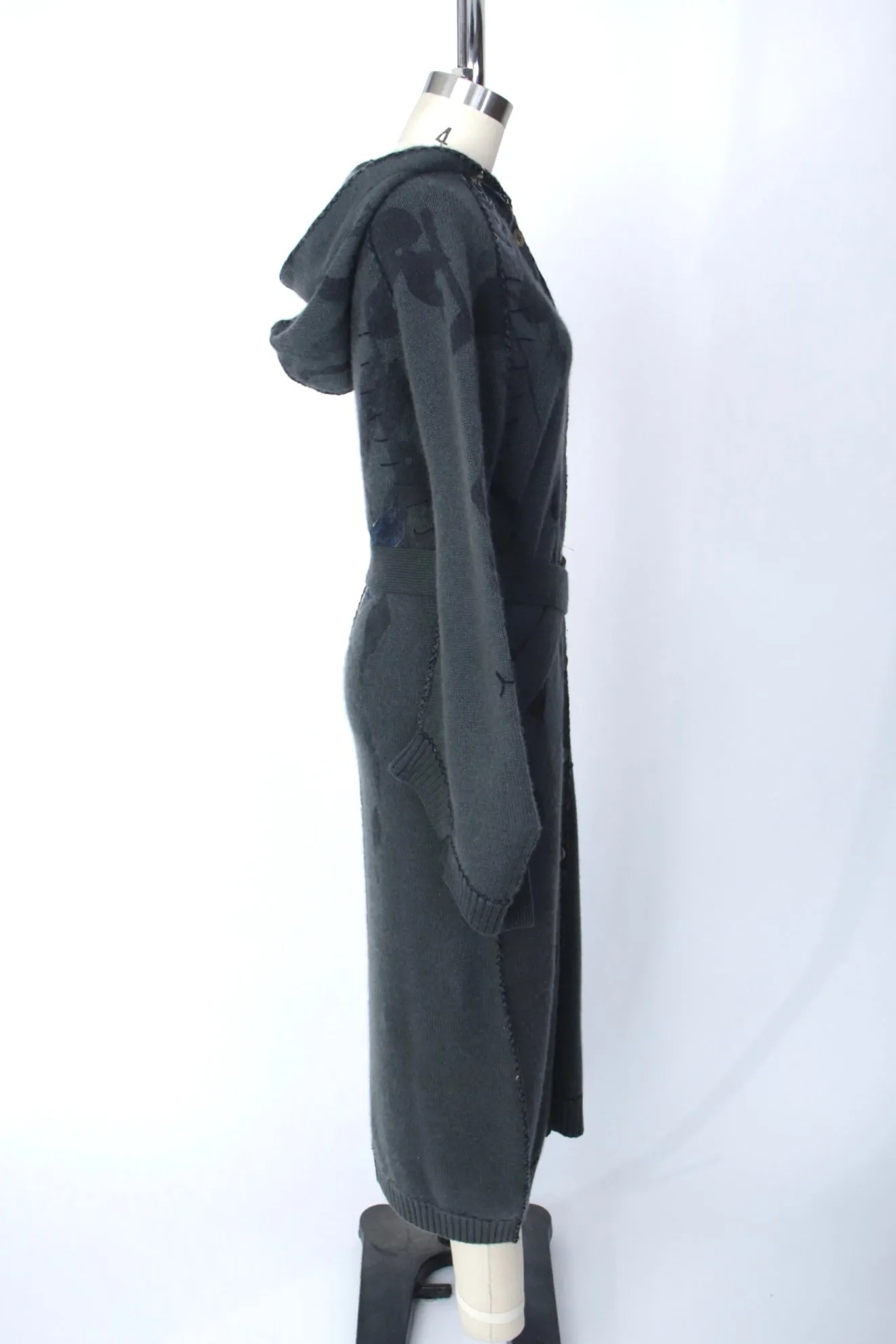 Cashmere Hooded Duster Cardigan