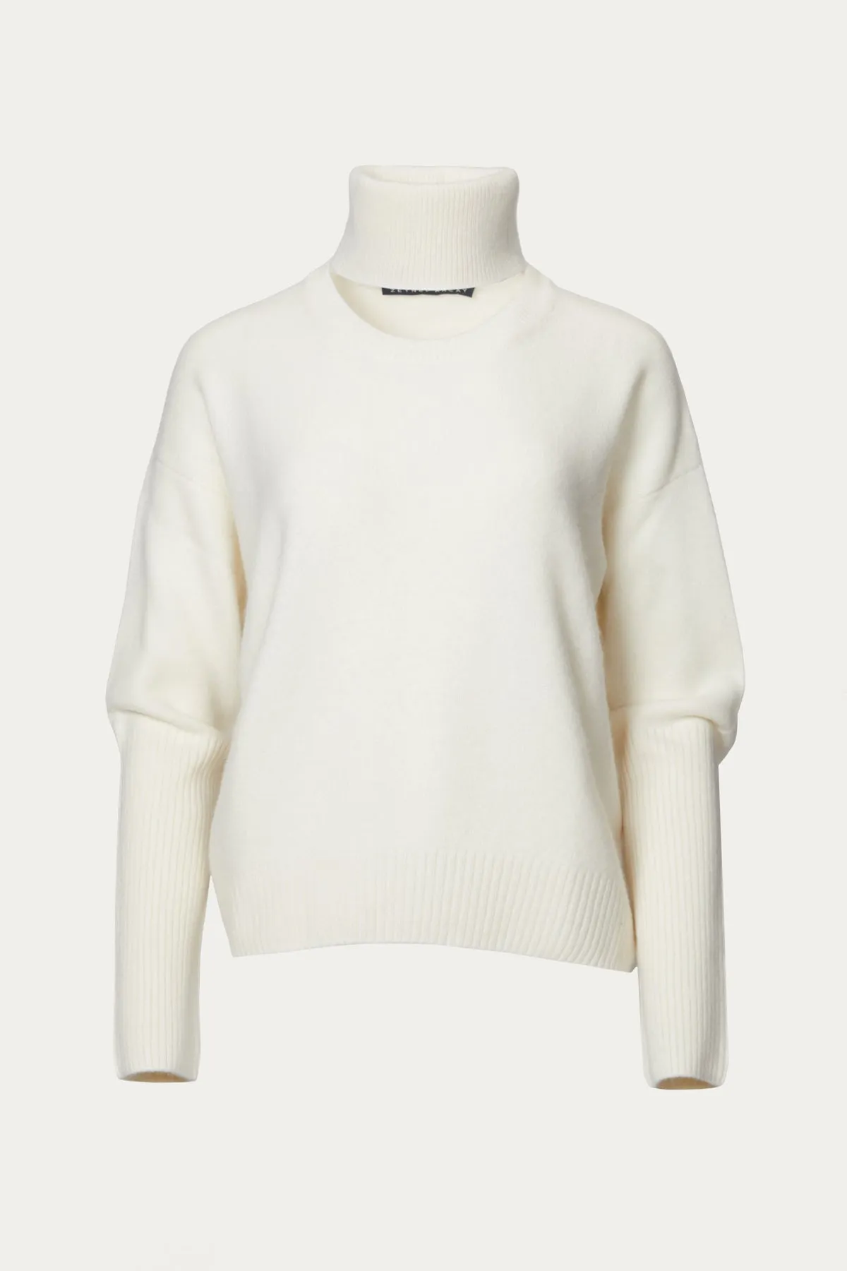 CASHMERE TURTLENECK JUMPER