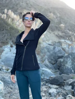 CU Bamboo Fleece Moto Jacket