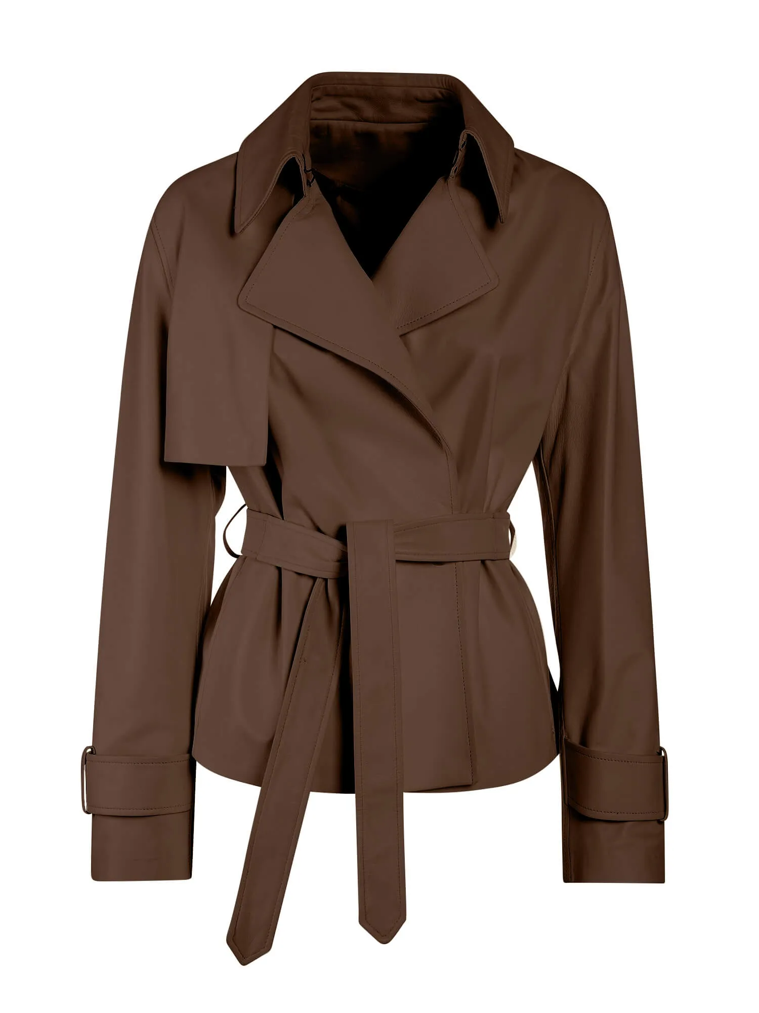 Daisy Italian Lambskin Leather Jacket