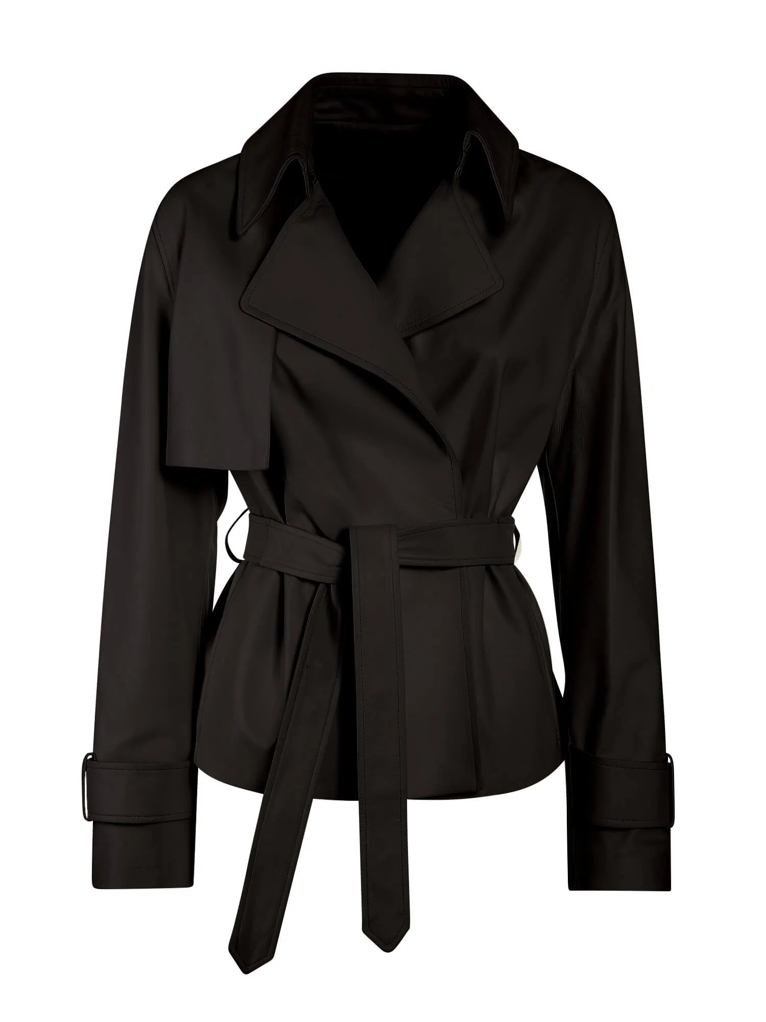 Daisy Italian Lambskin Leather Jacket