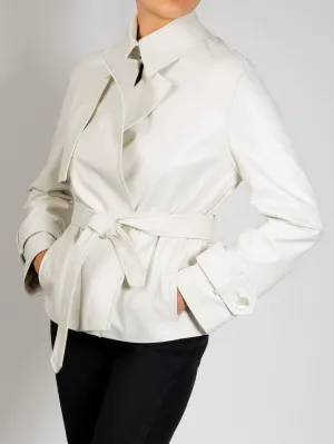 Daisy Italian Lambskin Leather Jacket