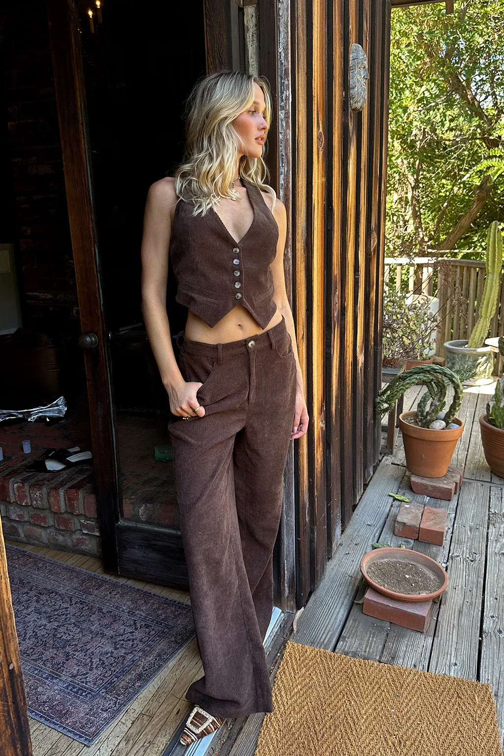 Diane Brown Corduroy Trousers