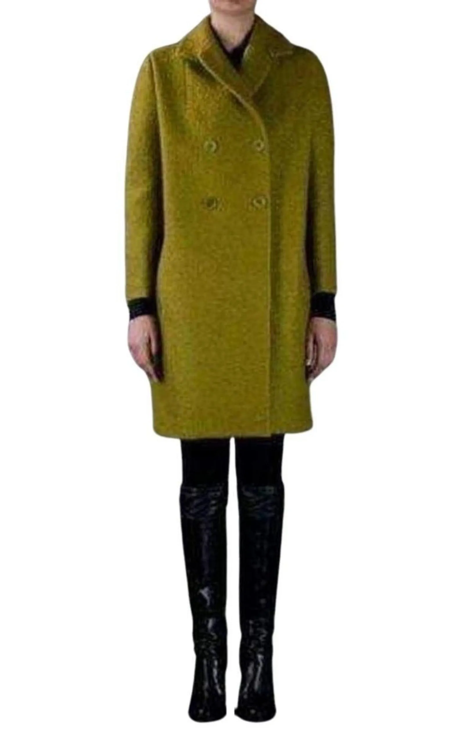 Double Breasted Oversized Pea Coat