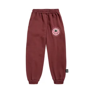 Dracu Smile Jogging Pants - Red
